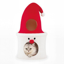 Kattenboom - HELLOSHOP26 - Kerstmis - 40 x 75 cm - Gezellige comfort - Feestelijke decoratie