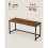Bureau - HELLOSHOP26 - Table poste de travail - 160 x 60 cm - Design minimaliste - Acier robuste 2