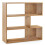 Concaaf boekenplank - HELLOSHOP26 - 3 planken - Modern design - Engineering hout - 84 x 29,5 x 83,5 cm 1