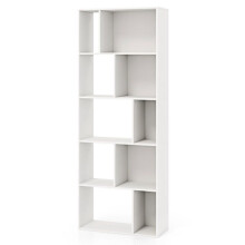 Biblioteca - HELLOSHOP26 - Modelo de 5 níveis - 10 compartimentos - Design moderno - Antimousse