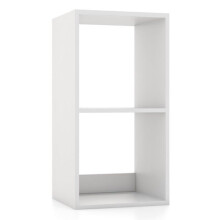 Biblioteca - HELLOSHOP26 - 2 níveis - Design moderno - Armazenamento aberto - 35 x 33 x 69,5 cm