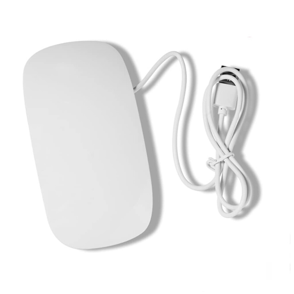 UV Nail Lamp 6W Mini Foldable USB LED Nail Dryer for Gel Polish Curing at Home or Travel