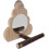 Adjustable Bird Play Stand with Ladder and Mirror for Parrots Macaw Cage Exercise 2