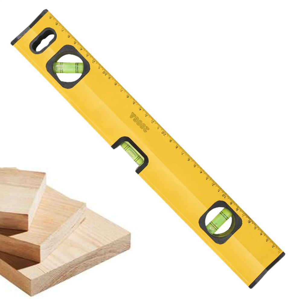 Magnetic Aluminum Level Tool With Multibubble Precision For Carpentry, Construction, Diy 9365369900868