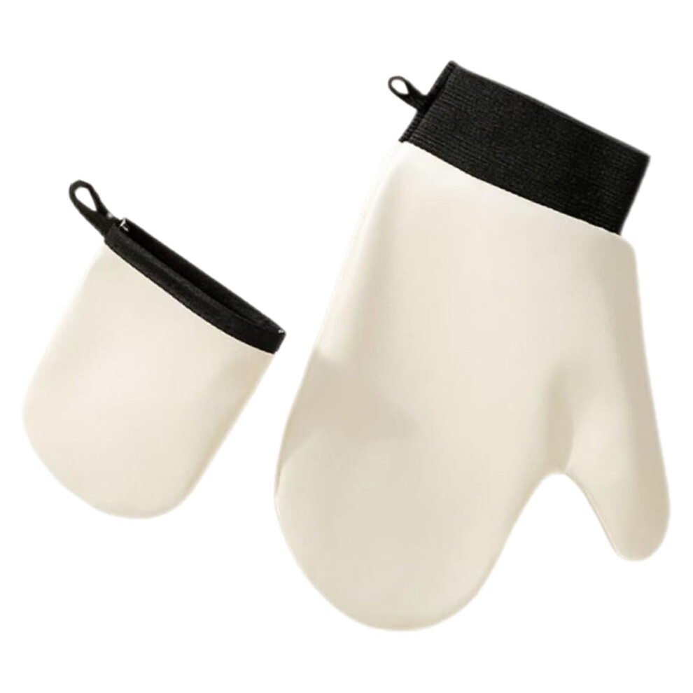 Self Tanning Mitt with AntiSlip Thumbfit, DoubleSided Absorption, Reusable Sunless Tan Applicator