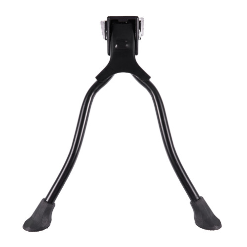 Suporte central duplo em liga metálica para bicicleta, preto, para bicicletas de 26 polegadas. 1