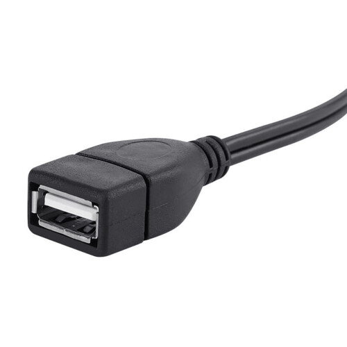 Shulemin 1.5m θηλυκή υποδοχή USB A σε 2RCA αρσενικό βύσμα Καλώδιο επέκτασης ήχου και βίντεο 2