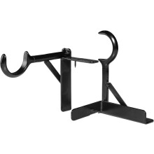 Zallac Tap Bracket - Easy Install No Drill Curtain Rod Brackets - Set of 2