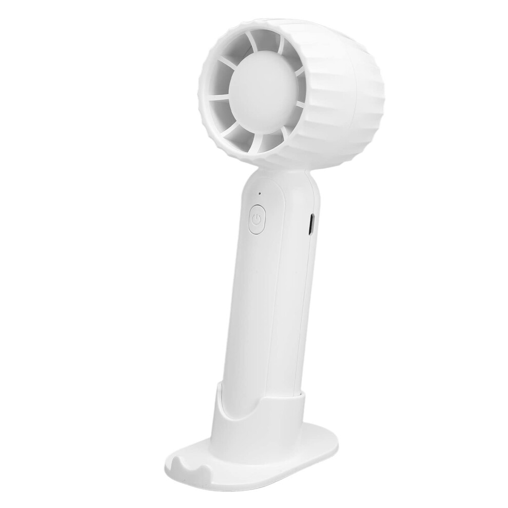 White Eyelash Dryer Fan With Adjustable Airflow, Usb Handheld 3 Speed Lash And Nail Drying Fan