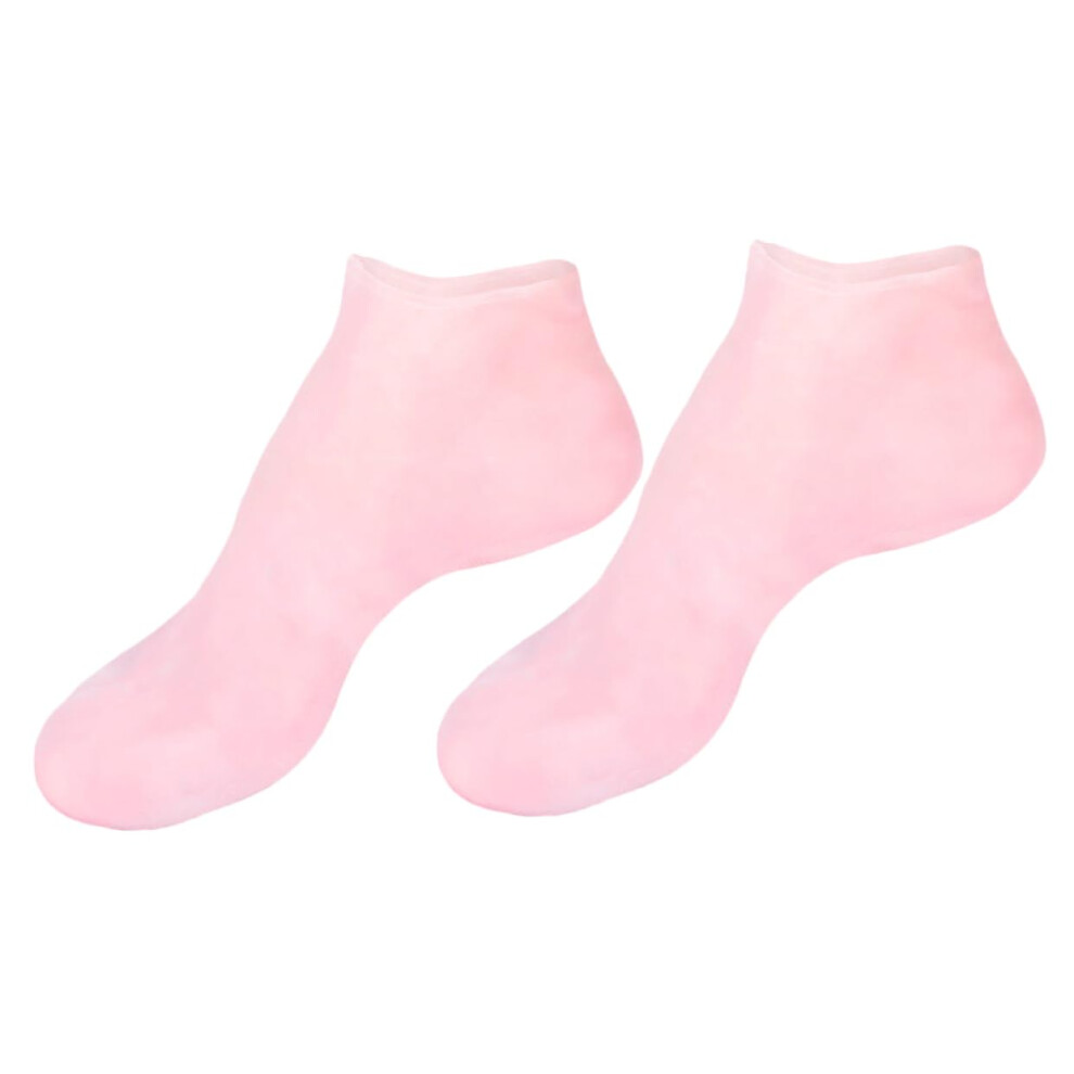 Moisturizing Gel Socks for Dry Cracked Feet with Deep Hydration and Softens Rough Skin