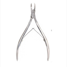 Professional Stainless Steel Cuticle Nippers with Sharp Blades for Manicure and Pedicure
