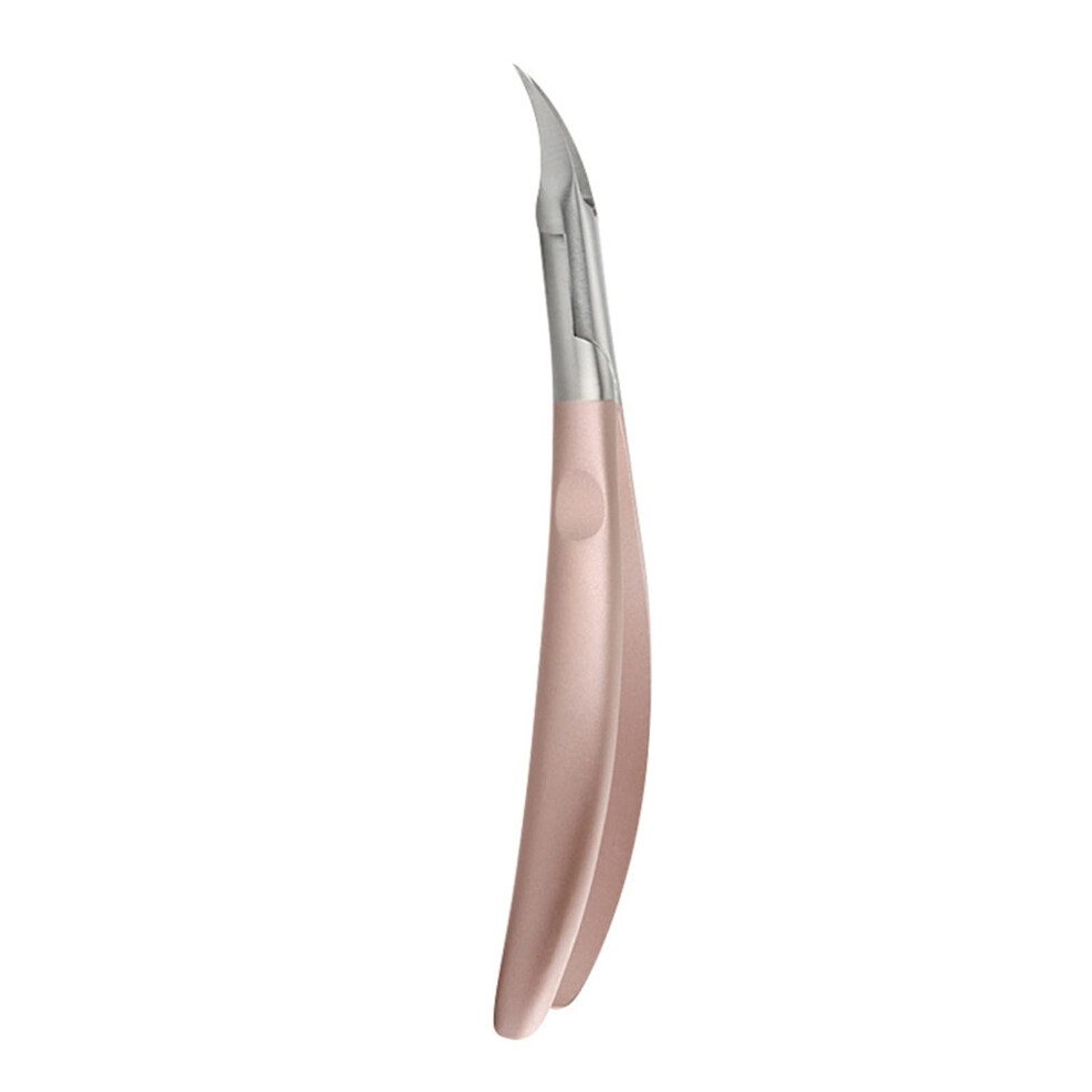 Gold Stainless Steel Nail Clipper And Cuticle Nipper For Manicure Pedicure With Antislip Grip, Rose