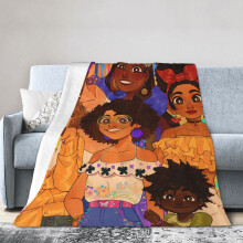 Coperta Encanto Hotel, coperta anime per letto, coperta per divano, coperta in pile ultra morbida per camera da letto e soggiorno, 60x50 pollici