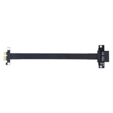 PCIe 3.0-Verlängerungskabel mit geringer Dämpfung, Korrosionsbeständigkeit, Hochgeschwindigkeitsübertragung, vergoldeten Kontakten, faltbar und