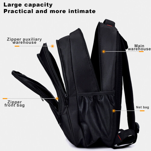 Large Capacity Backpack with Reflective Strips, Multi-compartment for School, Office, Travel - Compatible with OYIGU 1
