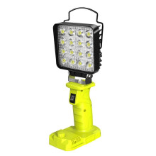 Auto LED alarm pracovní světlo s baterkou, pátrací světlomet, kempingová lampa pro 18V lithiovou baterii P108PBP005PBP002