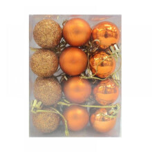 24ct 1.2"/3cm Christmas Ball Ornaments Decor, Shatterproof Christmas Tree Ornaments for Xmas Decoration(Navy Blue)
