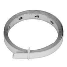Steel Metric Tape Measure, Adhesive Backed Tape Measure with Cut to Desired Length Feature for Workshop and DIY Use, Self Adhesive Measuring Tape