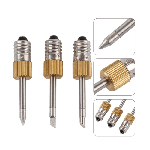 E10 Interface Soldering Iron Tips USB Soldering Tip Welding Head, A 1
