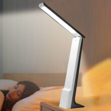 Lampada da scrivania a LED dimmerabile, lampada da tavolo per la lettura con porta di ricarica USB, 3 modalità di illuminazione, controllo