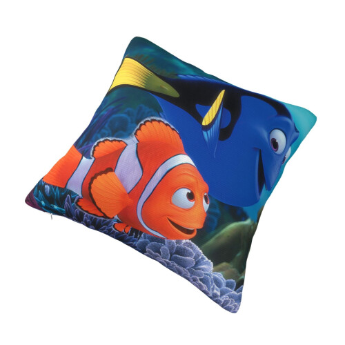 Μαξιλαροθήκη Finding Nemo Super Soft με Φερμουάρ για Υπνοδωμάτιο, Καναπέ, Καναπέ, Άνετα 2