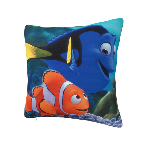 Μαξιλαροθήκη Finding Nemo Super Soft με Φερμουάρ για Υπνοδωμάτιο, Καναπέ, Καναπέ, Άνετα 1