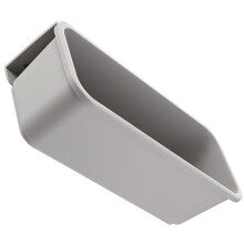 Unterregalschublade, ausziehbare Aufbewahrung, Wandregale, Mini-Kühlschrank-Organizer (PP)