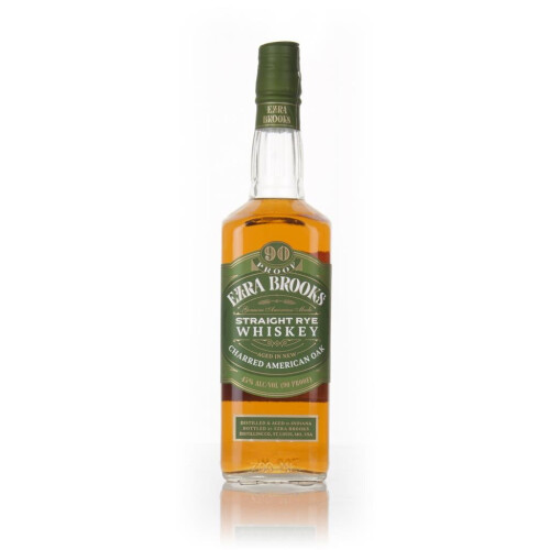 Ezra Brooks Straight Rye Whiskey 70cl 45%