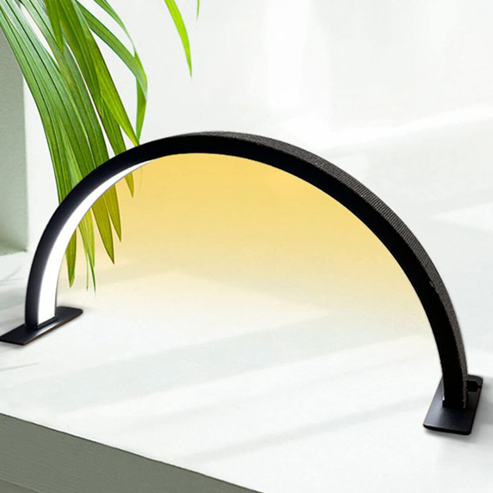 Light Led Lash Lamp Half Moon 25W Dimmable 3000K6000k For Lash Technicians And Nail Artists