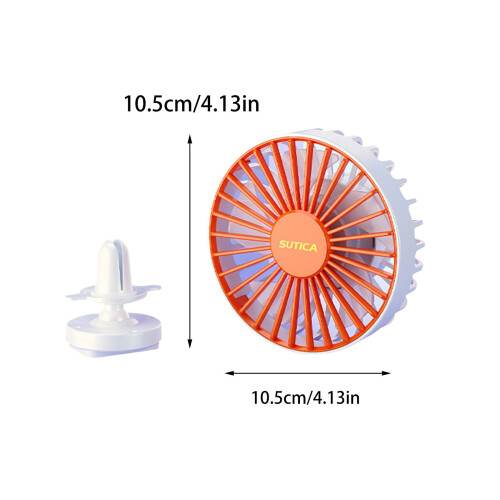 Bezdrôtový výkonný ventilátor do auta 2
