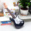Mini guitarra de brinquedo de 45 cm (18 polegadas), instrumento musical eletrônico portátil, presente de Natal e aniversário para crianças de 4 a 2