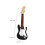 Mini guitarra de brinquedo de 45 cm (18 polegadas), instrumento musical eletrônico portátil, presente de Natal e aniversário para crianças de 4 a 3