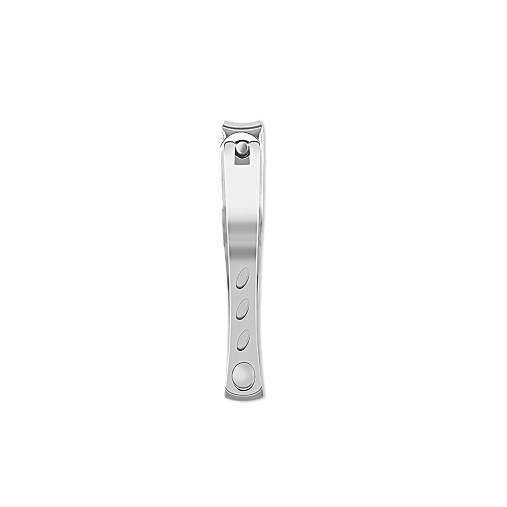 Stainless Steel Nail Clippers 360 Rotating Wide Jaw for Thick Nails Ergonomic Precision Blade S
