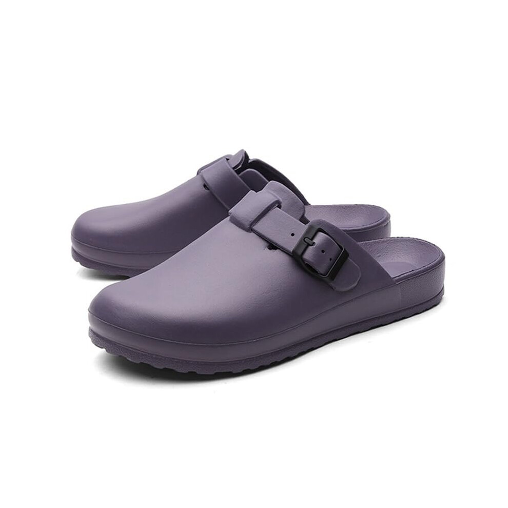 Medical Work Shoes Waterproof Slipresistant Breathable Nursing Clogs For Hospital Staff 6 Uk Purple 9099447614551