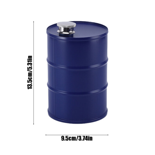 Μίνι βαρέλι κρασιού, καράφα κρασιού 750ml, κυλινδρική καράφα από ανοξείδωτο χάλυβα 2
