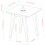 Japandi Minimalistisk Sidebord i Massivt Træ – Sort 5