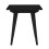 Japandi Minimalistisk Sidebord i Massivt Træ – Sort 2