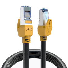 Cat8 Ethernet kábel 25 láb, 3 láb 10 láb 20 láb 30 láb 50 láb 75 láb 100 láb 150 láb Nagy teherbírású nagysebességű internet