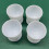 4pcs White Egg Cup Holder Hard Soft Boiled,Reusable,Kitchen Breakfast,for Family 8