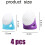 Sewing Thimbles Set, 4 Pcs Silicone Thimble Finger Protectors for Quilting Needlework 2 Sizes 5
