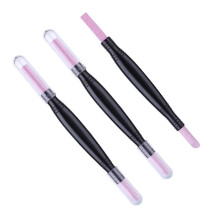 3pcs DualEnd Nail Buffer Stick Set for Precise Cuticle Care and Fine Grinding File