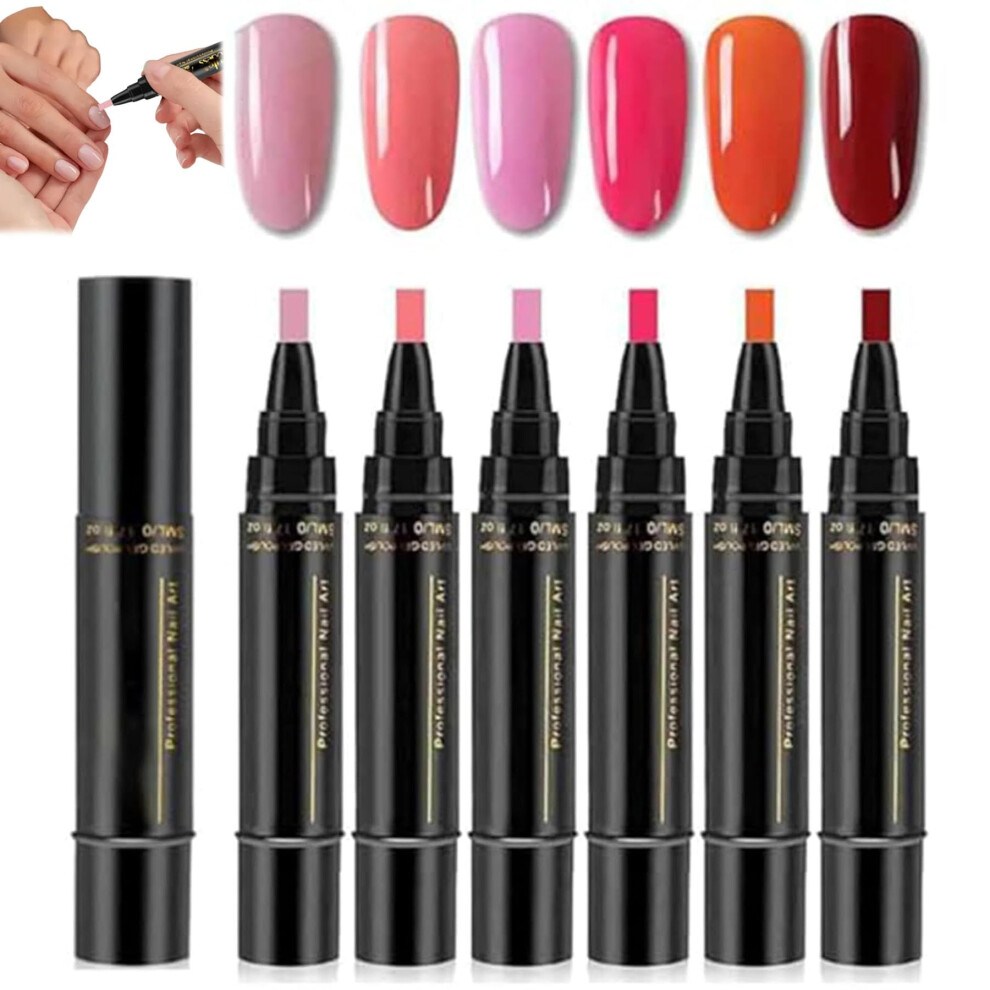 Nail Polish Pens Set 36 Colors 3in1 Quick Dry Nail Art Pens with Precision Tip for DIY