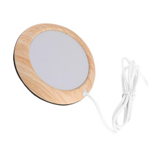 USB Mug Warmer with Constant 55C Heating and AntiSlip Pad for Desk Hot Beverages