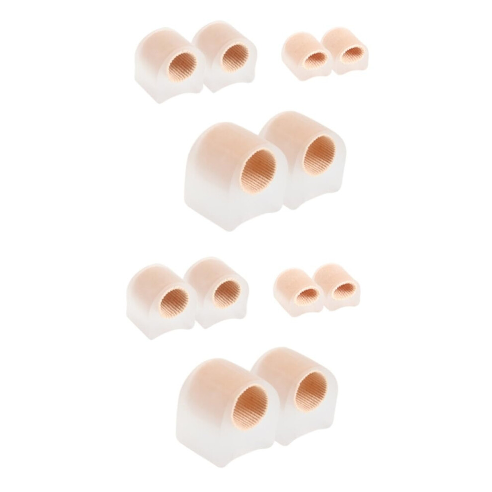 Toe Separators for Bunion Relief, Reusable Gel Toe Spacers for Correct Alignment, 12pcs