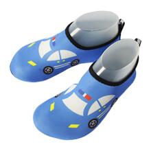 Baby Walking Shoes Nonslip Soft Sole Breathable Toddler Sock Shoes Indoor Outdoor Blue Car 22 23