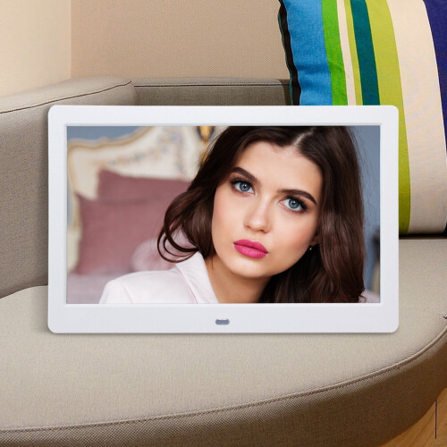 Porta-retratos digital HD de 10 polegadas Kayannuo, presente de Páscoa para mulheres, relógio com calendário, reprodução de música e vídeo, 2