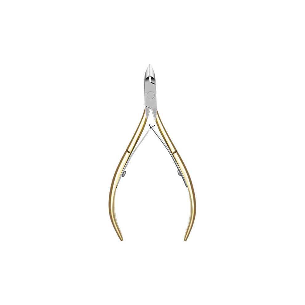Gold Ingrown Toenail 6Mm Blade Stainless Steel Nail Clipper Cutter (Gold)