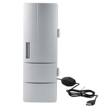 ZPSHYD Mini USB Refrigerator, Compact Mini Personal Refrigerator Cooler, Suitable for Travel Car Office Use