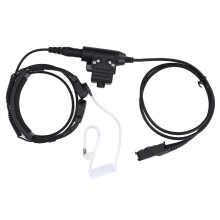 Microphone de gorge de qualité professionnelle avec microphone omnidirectionnel, conçu pour les activités extérieures et les communications de