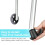 Universal Walker Skis Glides, Βαρέως Τύπου Λαστιχένιες Γλιστρίδες Walker για Χρήση σε Ευρέως 3